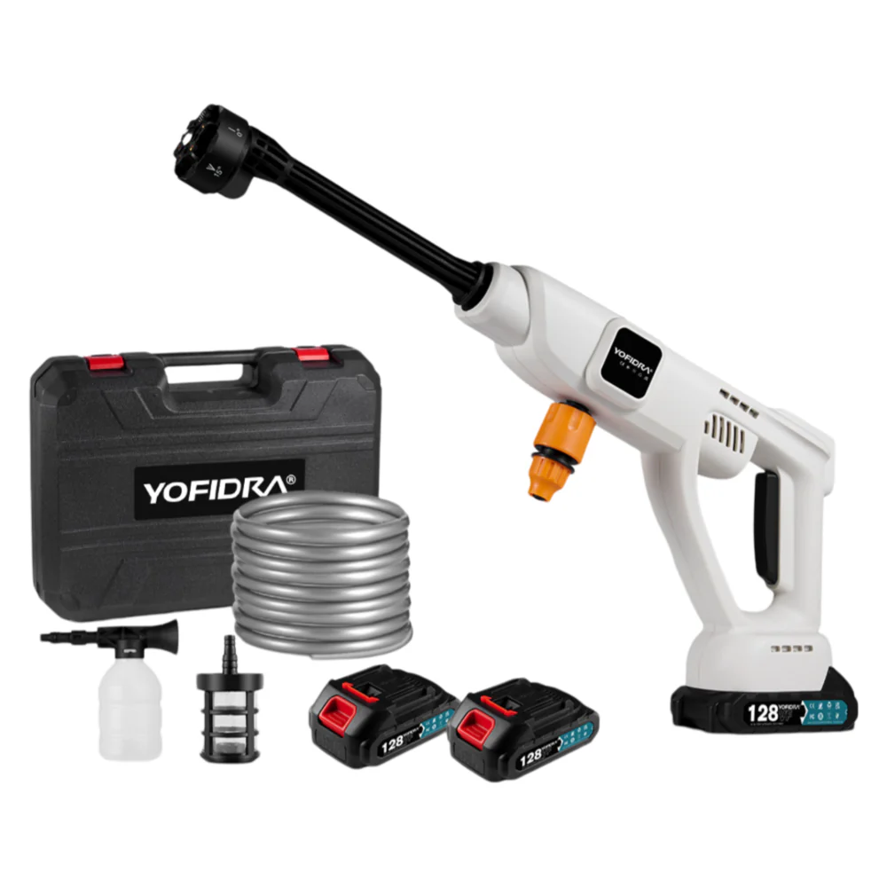 2000W 100Bar Electric Cordless High Pressure Car Washer | For Makita 18V Battery - Tiuet