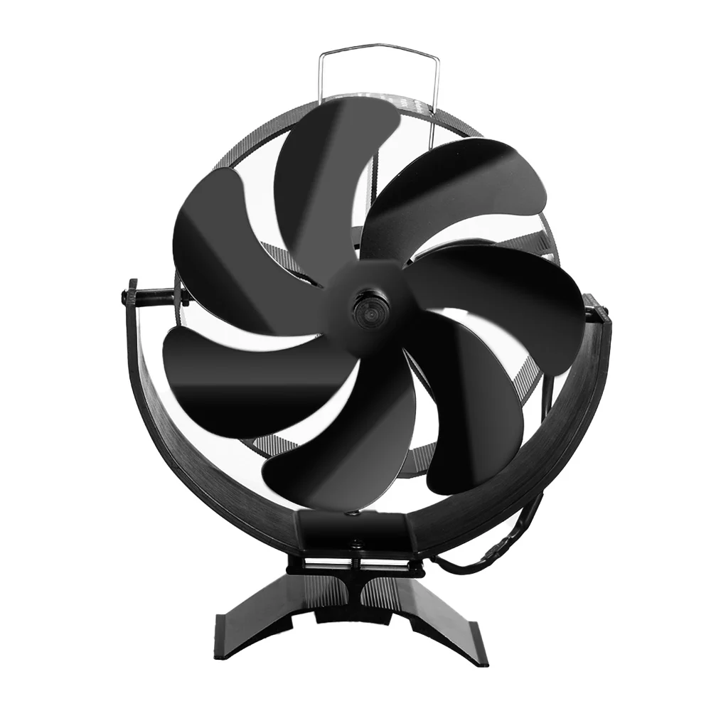 7 Blades-Upright/Hang Temperature Resistant Thermodynamic Fireplace Fan - Tiuet