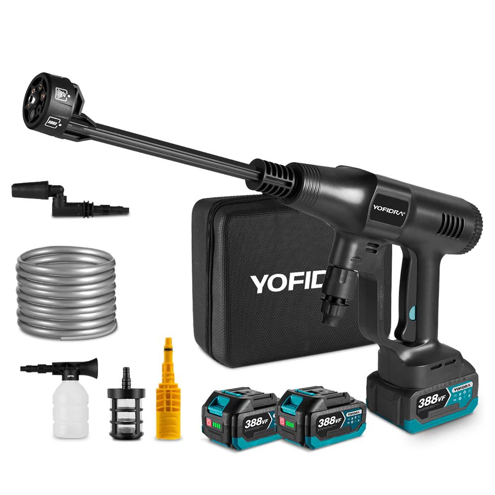 3500W 200Bar Brushless Electric High Pressure Car Washer | For Makita 18V Battery - Tiuet